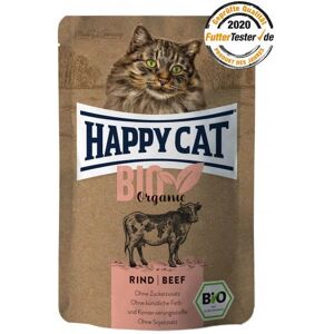 Happy Cat Bio Manzo Adulte Nourriture Bio 85g - Croquettes pour chats Happy Cat Bio Manzo Adulte Nourriture Bio 85g - Croquettes pour chats