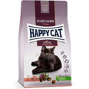 Nourriture pour chats stérilisés Happy Cat Saumon Atlantique - 1,3kg - Publicité Nourriture pour chats stérilisés Happy Cat Saumon Atlantique - 1,3kg - Publicité