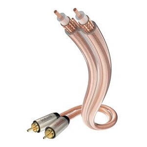Inakustik 7,5 m Cable de Audio Star - RCA Transparente de Alta Calidad Inakustik 7,5 m Cable de Audio Star - RCA Transparente de Alta Calidad