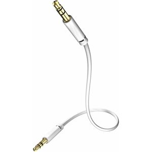Câble audio Inakustik 3m blanc avec jack 3,5mm - Publicité Câble audio Inakustik 3m blanc avec jack 3,5mm - Publicité