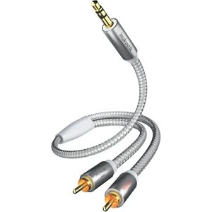 Καλώδιο ήχου Inakustik Premium 5μ. RCA/Jack - Λευκό Καλώδιο ήχου Inakustik Premium 5μ. RCA/Jack - Λευκό