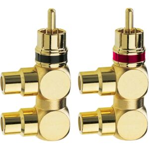 Inakustik 0080421 - RCA M - 2x RCA FM - Goud - Audiokabel Inakustik 0080421 - RCA M - 2x RCA FM - Goud - Audiokabel