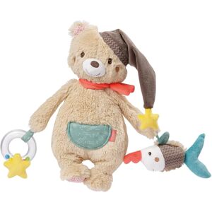 Fehn Bruno Baby Toy with Rattle & Bell - Soft Plush, 28cm Fehn Bruno Baby Toy with Rattle & Bell - Soft Plush, 28cm