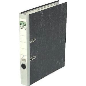 Elba Rado Ring Binder - A4 Black Grey - Ring Binder Elba Rado Ring Binder - A4 Black Grey - Ring Binder
