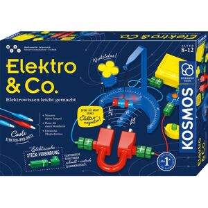 Kosmos 62063 Eksperimentesæt - Elektricitet & Magnetisme - 60+ Eksperimenter Kosmos 62063 Eksperimentesæt - Elektricitet & Magnetisme - 60+ Eksperimenter