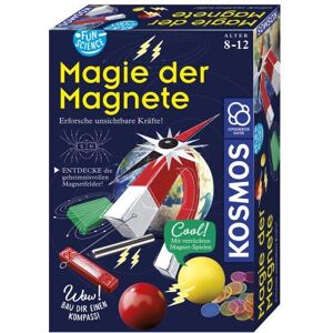 Kosmos 65414 - FunScience - Magnetisme Sæt - 9 Eksperimenter Kosmos 65414 - FunScience - Magnetisme Sæt - 9 Eksperimenter