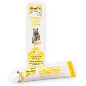 Pâte Fromage Biotine GimCat - Pour Chat - Santé Peau & Pelage Pâte Fromage Biotine GimCat - Pour Chat - Santé Peau & Pelage