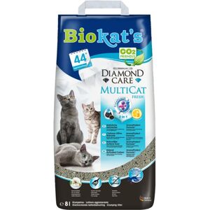 Așternut pentru pisici Biokat's Diamond Care MultiCat - Control eficient al mirosurilor, 8L Așternut pentru pisici Biokat's Diamond Care MultiCat - Control eficient al mirosurilor, 8L