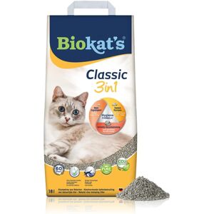 Biokat's Classic 3in1 Cat Litter - 18l Biokat's Classic 3in1 Cat Litter - 18l