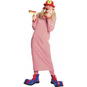 Lacey Wigs Long Red White Striped Dress XL - Dress Lacey Wigs Long Red White Striped Dress XL - Dress