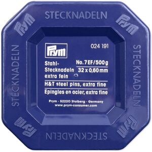 Prym 024191 Sewing Pins - Silver - Steel - 32mm - Pack of 500 Prym 024191 Sewing Pins - Silver - Steel - 32mm - Pack of 500