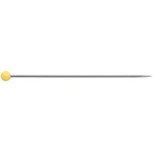 Prym 29153 špendlík na šití - Skleněná hlavička, 60mm, Žlutá Prym 29153 špendlík na šití - Skleněná hlavička, 60mm, Žlutá