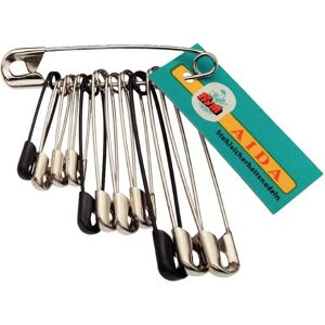 Prym Safety Pins Black - 12 Pack of 12 - Safety Pins Prym Safety Pins Black - 12 Pack of 12 - Safety Pins