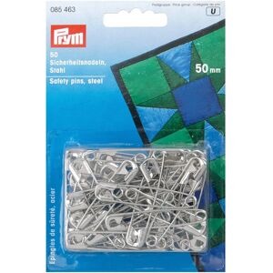 Prym 085463 Steel Safety Pins - Pack of 50 Prym 085463 Steel Safety Pins - Pack of 50
