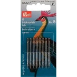 Prym Model: N/A, Embroidery Needles - Fine, Pack of 16 Prym Model: N/A, Embroidery Needles - Fine, Pack of 16