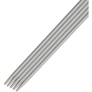 Prym Harmaat kaksipuoliset neulat - 8 tuumaa alumiinia 2,5mm Prym Harmaat kaksipuoliset neulat - 8 tuumaa alumiinia 2,5mm