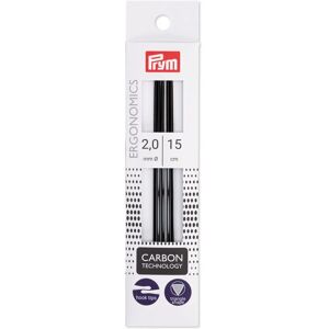 Prym Ergonomics 2mm Double Point Carbon Knitting Needles - Knitting Needles Prym Ergonomics 2mm Double Point Carbon Knitting Needles - Knitting Needles