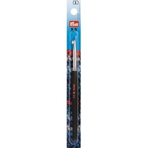 Prym Häkelnadel mit Soft-Grip - 14cm - Aluminium - 6mm - Häkelnadeln Prym Häkelnadel mit Soft-Grip - 14cm - Aluminium - 6mm - Häkelnadeln