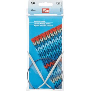 Prym 211290 Pärlgrå/Grå Rundstickor - ull Prym 211290 Pärlgrå/Grå Rundstickor - ull