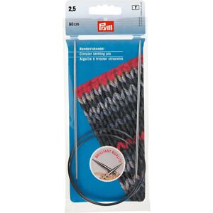 Prym ronde breinaalden zilver - 212114 Prym ronde breinaalden zilver - 212114