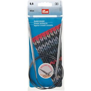Prym Kruhové pletací jehlice 80 cm 5,5 mm - Pletací jehlice Prym Kruhové pletací jehlice 80 cm 5,5 mm - Pletací jehlice