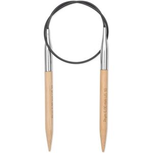 Prym Model: 222530 Ronde breinaald - Breinaald, Bamboe, 40cm, 6mm Prym Model: 222530 Ronde breinaald - Breinaald, Bamboe, 40cm, 6mm