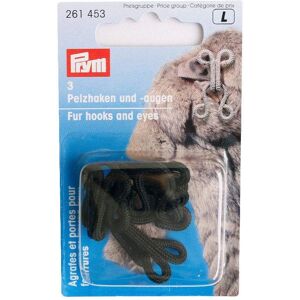 Prym Faux Fur Hook & Eye - Strong concealed fastener Prym Faux Fur Hook & Eye - Strong concealed fastener