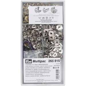 Prym Model 13mm Snap Fasteners - Silver - Pack of 100 Prym Model 13mm Snap Fasteners - Silver - Pack of 100