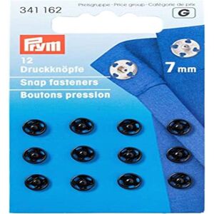 Prym Model - Sew On Metal Snap Fasteners - 12 Pack Prym Model - Sew On Metal Snap Fasteners - 12 Pack