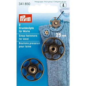 Prym Modell Antik Messing Druckknöpfe - 2er Pack Prym Modell Antik Messing Druckknöpfe - 2er Pack