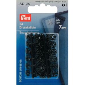 Prym Model Sew On Fasteners - Black - 24 pcs Prym Model Sew On Fasteners - Black - 24 pcs