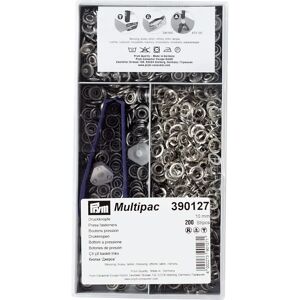 Prym 390127 Botón a presión - Plata - 10mm - Botón a presión Prym 390127 Botón a presión - Plata - 10mm - Botón a presión