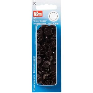 Prym Snaps Press Fasteners - Dark Brown - Pack of 30 Prym Snaps Press Fasteners - Dark Brown - Pack of 30