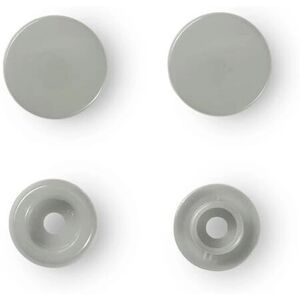 Prym Grey Snap Fasteners - 12mm, Pack of 30 - Snap Fastener Prym Grey Snap Fasteners - 12mm, Pack of 30 - Snap Fastener