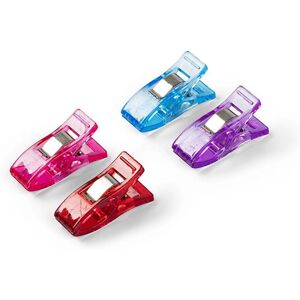 Prym Light Blue/Red/Purple/Pink Fabric Clips - Sewing Accessory Prym Light Blue/Red/Purple/Pink Fabric Clips - Sewing Accessory