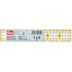 Prym Universal Lineal - Gelb - 1 x 6 Zoll Prym Universal Lineal - Gelb - 1 x 6 Zoll