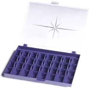 Prym 16119800 Boîte à Canettes Violet, Plastique Transparent - Boîte à bobines Prym 16119800 Boîte à Canettes Violet, Plastique Transparent - Boîte à bobines