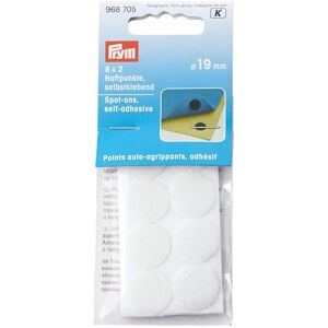 Prym Weiße Klett- und Hakenpunkte - Schneiderarbeiten Prym Weiße Klett- und Hakenpunkte - Schneiderarbeiten