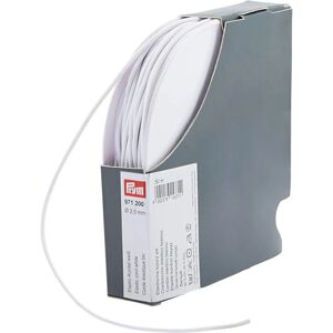 Prym 2.5mm Elastic Cord - White - Sewing Accessory Prym 2.5mm Elastic Cord - White - Sewing Accessory