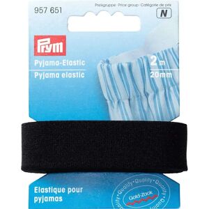 Prym 20 mm Elastikband - 2m Schwarz - Nähen Material Prym 20 mm Elastikband - 2m Schwarz - Nähen Material