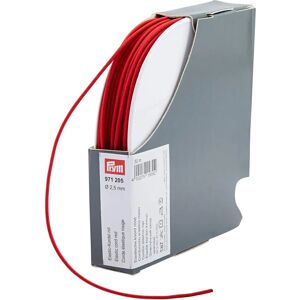 Prym 2.5mm Elastic Cord Red - per metre Prym 2.5mm Elastic Cord Red - per metre