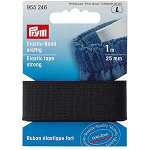 Prym Stark Elastisk Band 25mm - Svart - Elastisk Band för Sömnad Prym Stark Elastisk Band 25mm - Svart - Elastisk Band för Sömnad