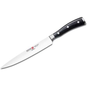 Wüsthof Classic Ikon 20cm Kitchen Knife - Black - Durable Stainless Steel Wüsthof Classic Ikon 20cm Kitchen Knife - Black - Durable Stainless Steel