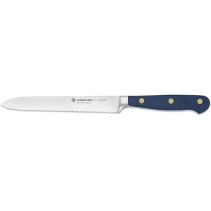 WÜSTHOF Classic Serrated Utility Knife - 14cm - Wild Blueberry WÜSTHOF Classic Serrated Utility Knife - 14cm - Wild Blueberry