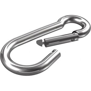 Rustfrit stål karabinhage DÖRNER HELMER - 4mm x 40mm - 20 stk Rustfrit stål karabinhage DÖRNER HELMER - 4mm x 40mm - 20 stk