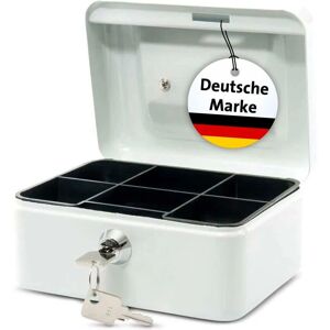 Maul Gk 2 White Steel Cash Box - Cash Box Maul Gk 2 White Steel Cash Box - Cash Box