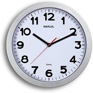 Maul 9053195 Wall Clock - Silver Quartz 30cm Maul 9053195 Wall Clock - Silver Quartz 30cm