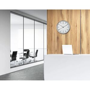 MAUL White Wall/Clock - Radio-controlled, Elegant & Silent MAUL White Wall/Clock - Radio-controlled, Elegant & Silent