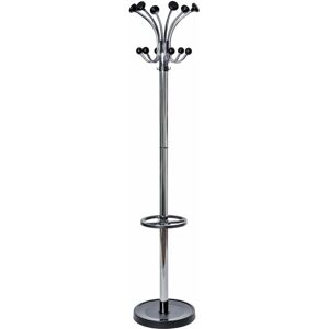 Maul Nebula Kleiderständer - Silber, 20 Haken, 38x175cm - Kleiderständer Maul Nebula Kleiderständer - Silber, 20 Haken, 38x175cm - Kleiderständer