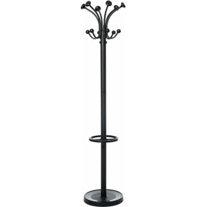 MAUL Nubis Gardereständer - 20 Haken, schwarz, 38x179cm - Gardereständer MAUL Nubis Gardereständer - 20 Haken, schwarz, 38x179cm - Gardereständer